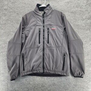 Peak Performance Jacket Mens Medium Gray Full Zip Softshell